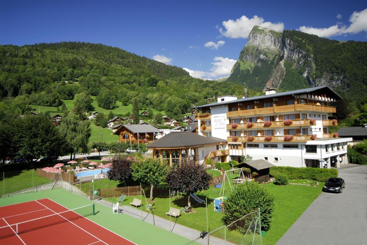 Chalet-Hotel Neige Et Roc, The Originals Relais Samoëns Esterno foto