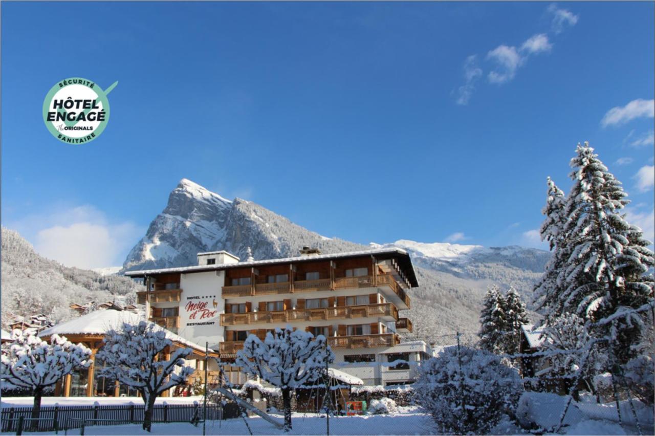 Chalet-Hotel Neige Et Roc, The Originals Relais Samoëns Esterno foto