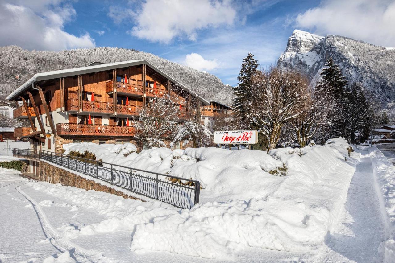 Chalet-Hotel Neige Et Roc, The Originals Relais Samoëns Esterno foto