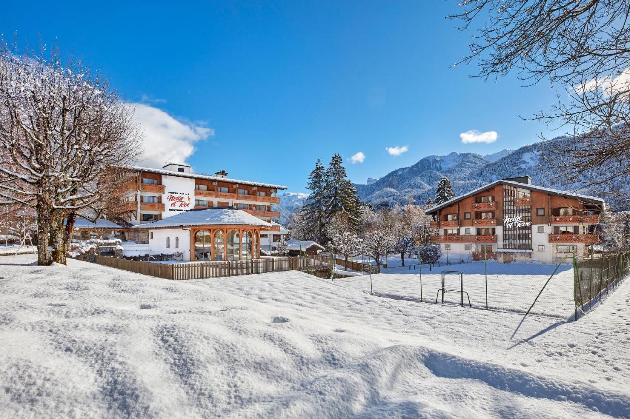 Chalet-Hotel Neige Et Roc, The Originals Relais Samoëns Esterno foto